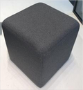 Knoll Rockwell  Pouf Stool, Upholstered, Earl Grey