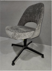 Armless, 4-Star w/Pneumatic St Height