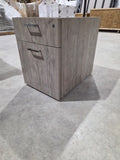 Knoll Reff Mobile Pedestal - Silverwood