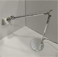 Classic Table Lamp, aluminum, polished base  /  No LED- Bulb is changeable