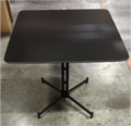 Square Cafe Table,30Wx30D, dining height ()