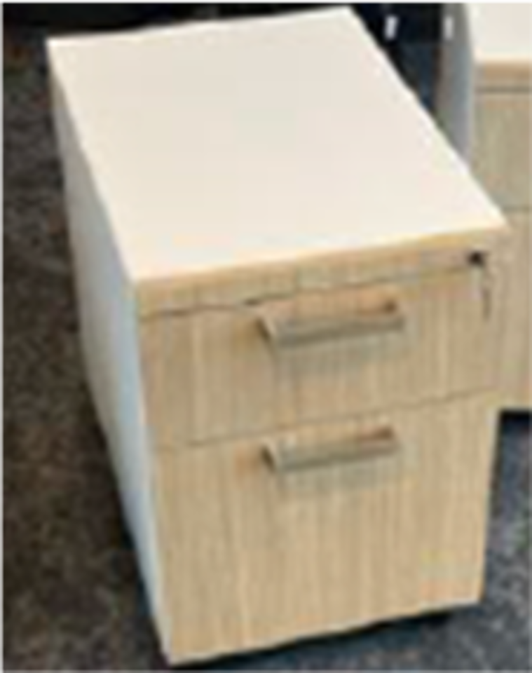 Pedestal - Box/File Mobile L-Series 24"D