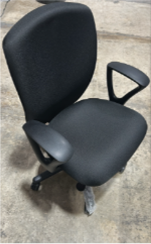 Heavy Duty Task Chair, Back SZ3, Dual Tension-HD, Large Loop Arms
