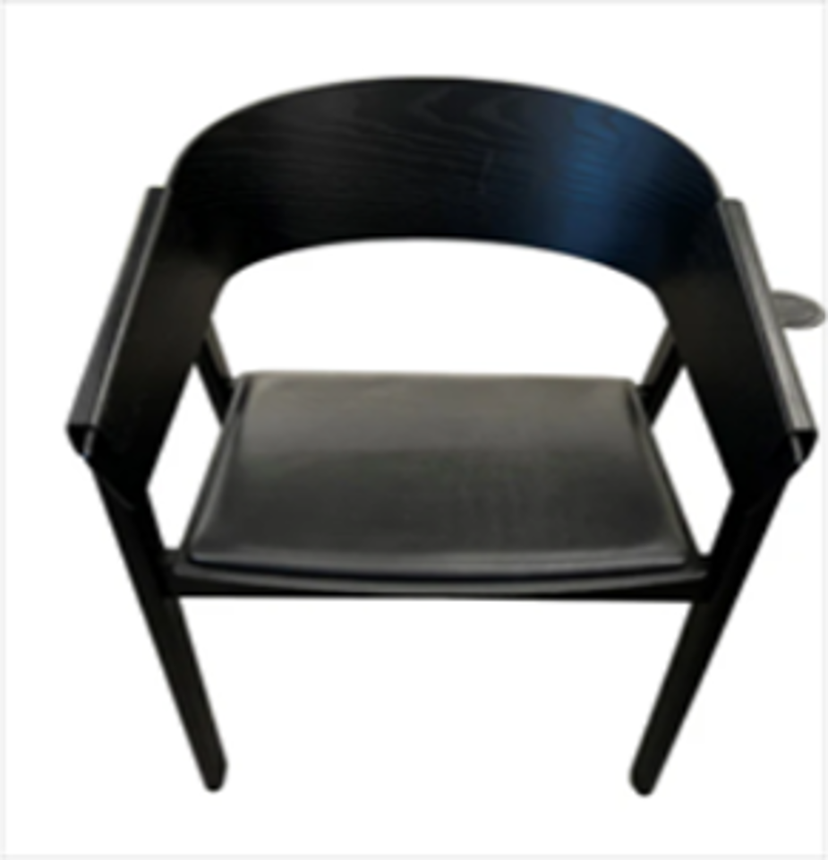 Muuto Cover Lounge Chair, Upholstered Seat