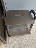 Mobile Storage Cart, 18Wx15Dx21H - OFFICE 102 - Creative Wall