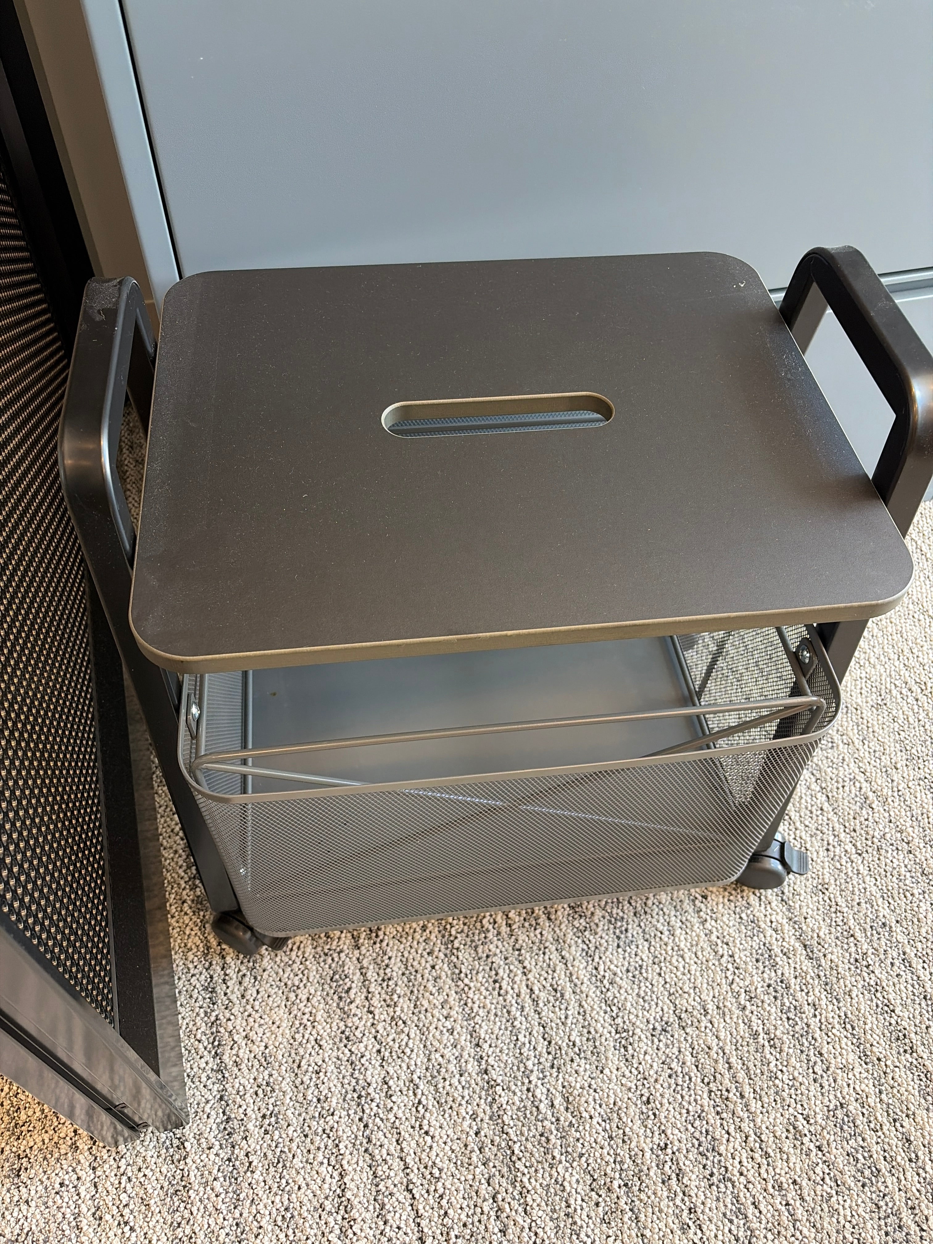 Mobile Storage Cart, 18Wx15Dx21H - OFFICE 102 - Creative Wall