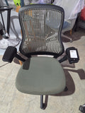 ReGeneration by Knoll Flex Back Net Task Chair - Light Grey